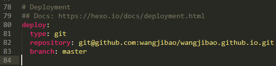 deploy配置